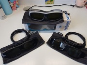 Okulary 3D PHILIPS, PTA507 i PTA516, 3 pary