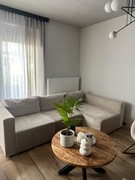 Sofa narożna -narożnik prawostronny z funkcją spania 