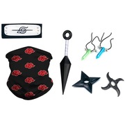 Zestaw 7szt Gadżetów Kunai Shuriken Anime Manga Naruto Ninja Cosplay