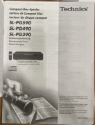 INSTRUKCJA OBSŁUGI TECHNICS SL-PG590 SL-PG490 SL-PG390