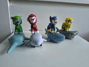 Aqua pups psi patrol figurki Rocky rubble Marshall chase 