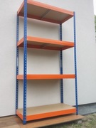 Regał Magazynowy do Garażu, Warsztatu 192x100x50cm 4P/300kg