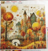 Obrazek malowanie diamentami Jesień 