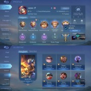 Mobile Legends 90wr 193 skiny 2 Legends