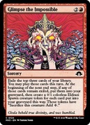 MTG - Glimpse the Impossible x4 (KOMPLET) - Magic The Gathering