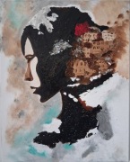 Uwolnij się obraz 40x50 cm farby akrylowe 