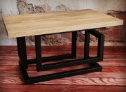 Stolik kawowy (Gold Craft Oak) 90x60 cm