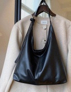 Torba hobo tote torebka do szkoły na uczelnię skórzaną A4