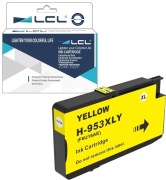 LCL Tusz Kompatybilny z HP 953/953XL  Żółty High Yield, 28 ml, ok. 1600 str