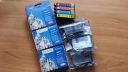 7x TUSZE DO EPSON Stylus SX215 SX218 D78 DX7450