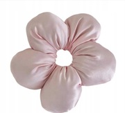 Różowa gumka do włosów kwiat z poduszkami So Glossy