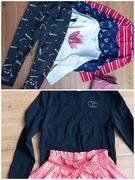 Bluzka ze spódniczką r134 + dużo gratisów