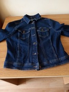 Kurtka granatowa jeans,bawełna rozm.36/38.