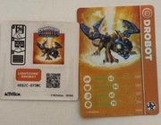SKYLANDERS GIANTS KARTA + NAKLEJKA ACTIVISION LIGHTCORE DROBOT