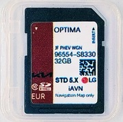 Aktualizacja map KIA Optima Gen 5 EU 2025