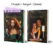 Wyprzedaż -  Dwie powieści "Patrz sercem" "Czarno to widzę"