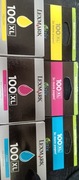 Tusz Lexmark 100xl zestaw 3 kolorów 