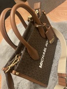  Women's Handbag Michael Kors  Small Mirella Brown 25 x 20 x 8 cm -