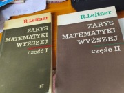 ZARYS MATEMATYKI WYŻSZEJ CZĘŚĆ 1-3 R. Leitner
