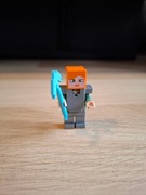 Lego Minecraft Alex figurka min059 + kilof