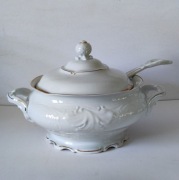 Wawel Wałbrzych KPM Krister Waldenburg waza  porcelanowa  złocona Fryderyka
