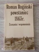Książka Roman Rogiński Powstaniec 1863r. Tanio 