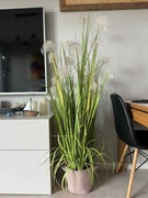 Stroik sztuczna trawa roślina ozdobny kosz