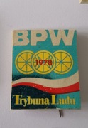 Przypinka   PRL BPW 1978 Trybuna Ludu