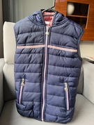 Kamizelka ocieplana dziewczęca bezrękawnik 134-140