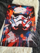 Nowy plakat na płótnie 40x60cm z filmu Gwiezdne Wojny Star Wars 