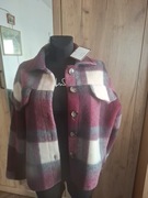 Kurtka w kratę jesienna