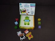 Drewniany sześcian edukacyjny Elefun Toys 18 m+