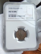 5 groszy 1928 NGC 