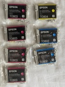 Epson zestaw tuszy T0803x4 T0802x2 T0804x1