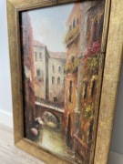 Obraz olejny pejzaż zagraniczny Wenecja