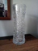 UNIKAT ! Kryształowy duży wazon -Huta Szkła KROSNO lata 60-te