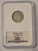 Moneta 2 zł - GŁOWA POLONII (Kobiety) 1932 rok - grading VF20
