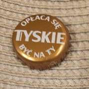 Kapsel Tyskie butelkowane Polska 