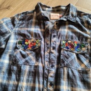 Koszula w kratkę r.34