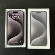 Iphone 15 Pro Czarny Tytan 128 GB – stan bardzo dobry