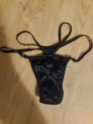 Stringi czarne damskie 