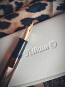 Pióro wieczne Pelikan M200 Marble Brown <EF> Jak nowe. Wyprzedaż kolekcji 