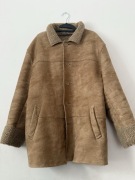 Wiosenna kurtka_damska_ scandi kozuszek_Zara r.XL