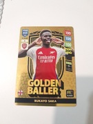 Panini fifa 365 2025 karta RARE GOLDEN BALLER BUKATO SAKA 