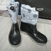 Demar śniegowce dziecięce szary rozmiar 34-35