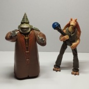 Star Wars 1 Mroczne Widmo-Boss Nass,Jar Jar Binks