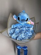 Bukiet z wstążki satynowej Stitch