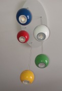 Kolorowa, dziecięca lampa sufitowa