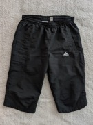 Czarne krótkie spodenki szorty Adidas 140