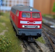 Lokomotywa BR218 PIKO 98545B skala H0 z dekoderem jazdy i oświetlenia